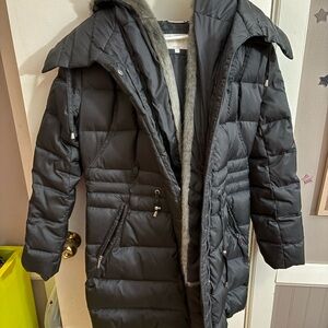 Women's Black Puffer Coat